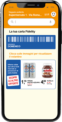 Evonext gdo connect app vetrina - fidelity card